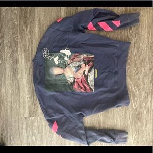 Main label c Off-White Virgil Abloh collab authentic sweatshirt